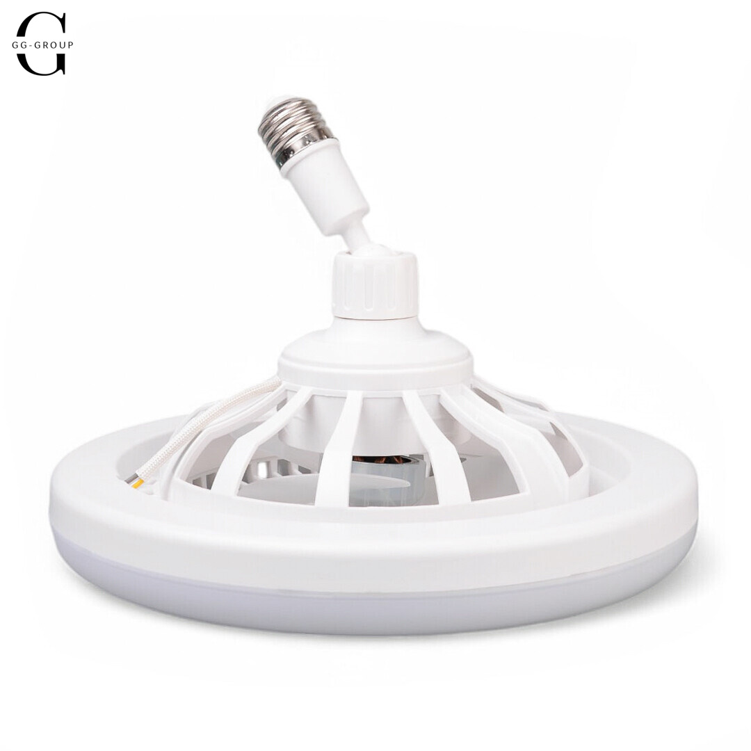 Лампа – вентилятор в патрон LED Multi-Function Fan Light E27